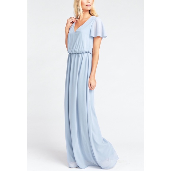 Show Me Your MuMu Michelle Flutter Maxi Dress - Picture 2 of 8